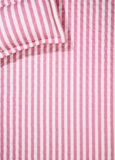 Jogo de Colcha Elástico Infantil - Listrado Azaleia